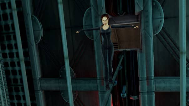 swan dive Lara in the Tomb Raider IV-VI Remastered Review