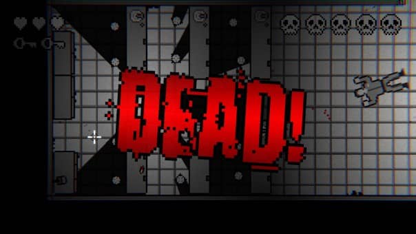The Zebra-Man! dead screen pop-up with retry and exit options
