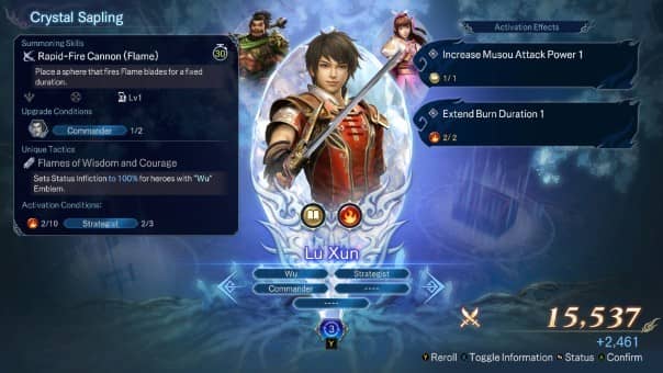 Variety of character outfits and accessories in the customization screen.