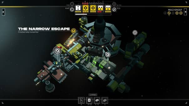 Space exploration in Citizen Sleeper 2: Starward Vector review