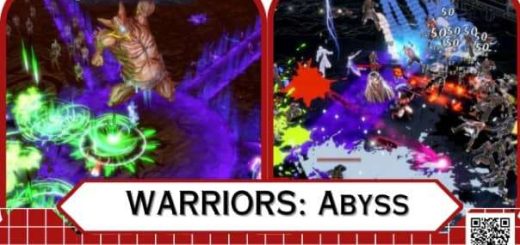 Main review image featuring a collage of two in-game action shots with the game title prominently displayed.
