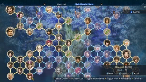 Extensive skill tree from the game displaying various abilities and upgrades.