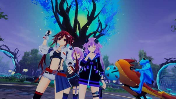 Neptunia Riders vs Dogoos character lineup