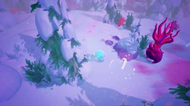 Exciting battle scene from Slime Heroes game review