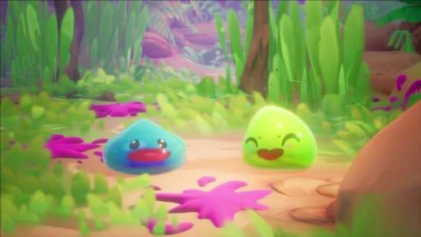 Main characters of Slime Heroes game review