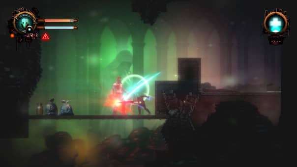 SteamDolls Order Of Chaos Steam review - intense boss fight.