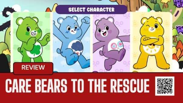 Care Bears To The Rescue PlayStation 5 Review character select screen