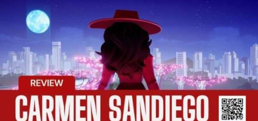 Profile shot of Carmen Sandiego from the PlayStation 5 review.