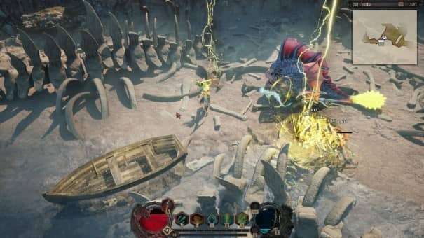 Dragonkin: The Banished Preview intense battle scene with Dragon Lords