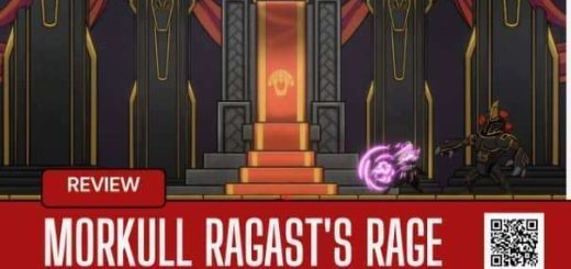 Main image for Morkull Ragast's Rage Review showcasing the game’s vibrant art style and key gameplay highlights.
