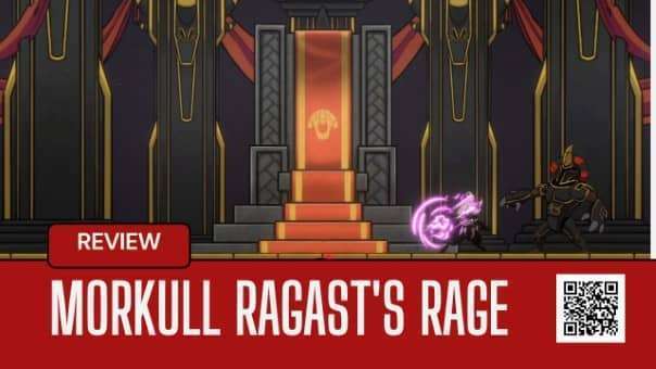 Main image for Morkull Ragast's Rage Review showcasing the game’s vibrant art style and key gameplay highlights.