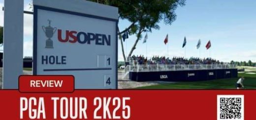 Main image for PGA Tour 2K25 review showcasing the game’s visuals, gameplay elements, and overall golfing experience.
