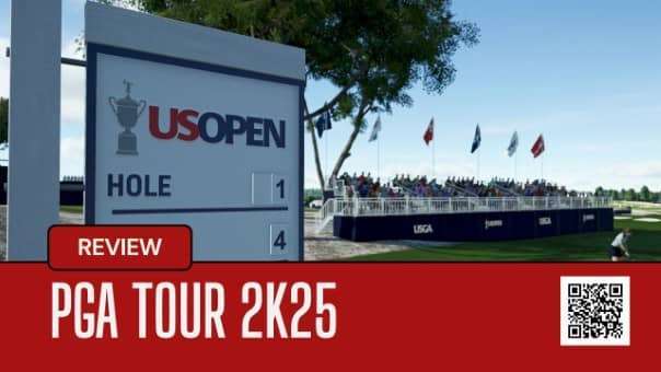 Main image for PGA Tour 2K25 review showcasing the game’s visuals, gameplay elements, and overall golfing experience.