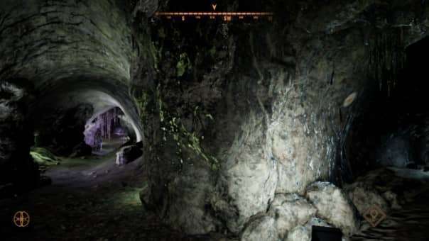 Treasure Hunter Simulator review image featuring exploration within an underground cave system.