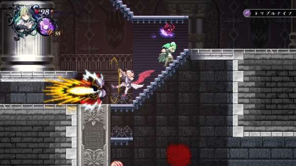 Intense in-game action fight in Gal Guardians: Servants of the Dark Review, showcasing dynamic combat, character abilities, and enemy encounters.
