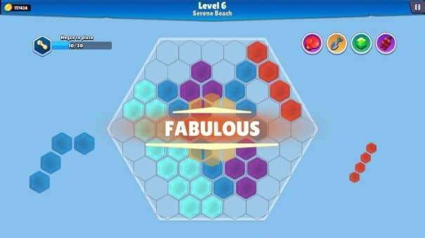 Game screen of Hegzis with a fabulous pop-up displayed, highlighting features for the Hegzis review.