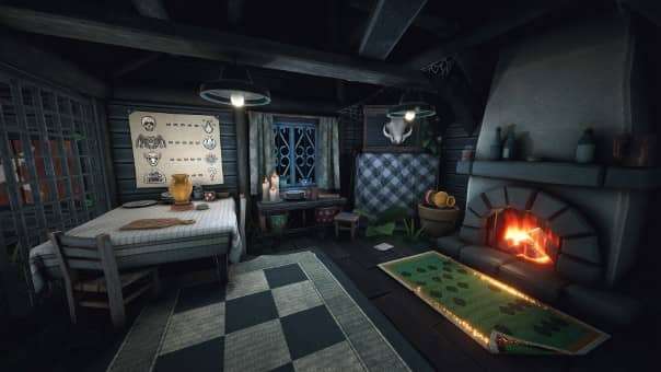 The secluded real-world cabin in Is This Game Trying to Kill Me? Review, offering a mysterious and atmospheric retreat.