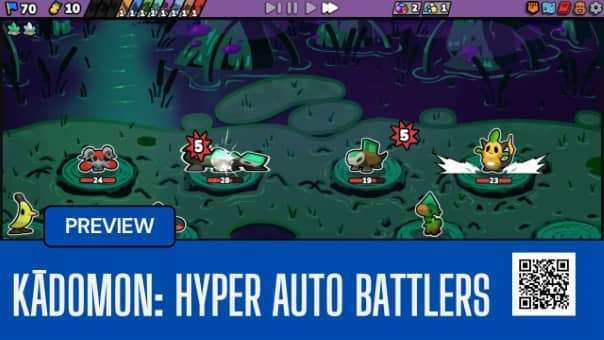 Kādomon: Hyper Auto Battlers review – A deep dive into the Steam Early Access gameplay, strategy mechanics, and must-know features.