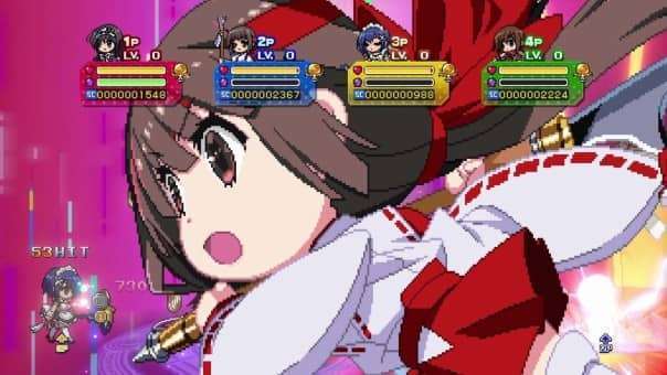 Phantom Breaker Battle Grounds Ultimate Review – A pixel-art hero charging forward, leading the battle with dynamic and action-packed intensity.