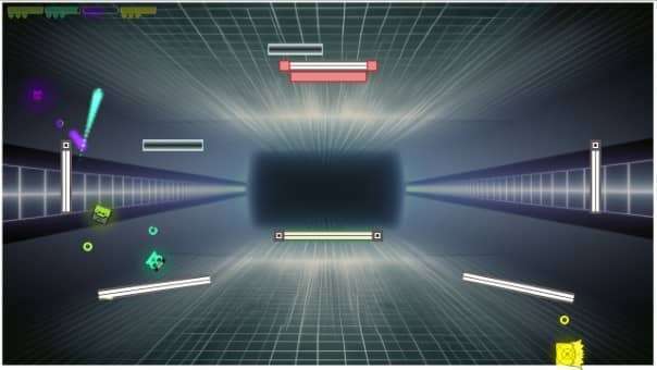 Fast-paced multiplayer session in Squarena Review, showcasing intense battles, rapid gameplay, and dynamic arena action.