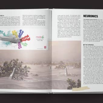 The Electric State RPG Review – Explore detailed worldbuilding across two pages, featuring stunning artwork and deep narrative elements.