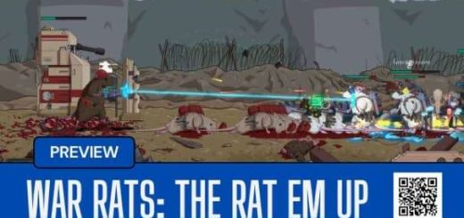Main image for the War Rats: The Rat em Up review showcasing the title and theme of this action-packed strategy game.