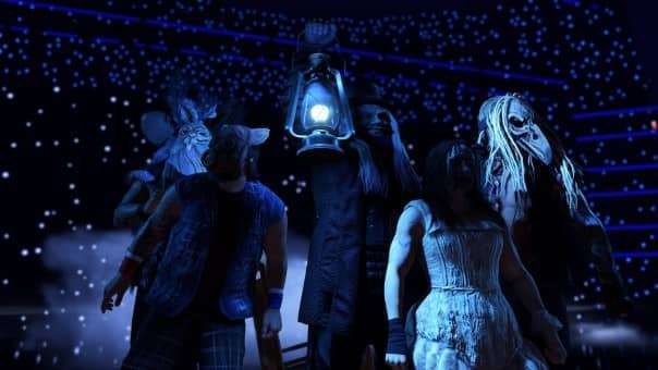 The Wyatt Family in WWE 2K25 Bloodline Edition review, showcasing their eerie presence, detailed character models, and immersive in-game atmosphere.