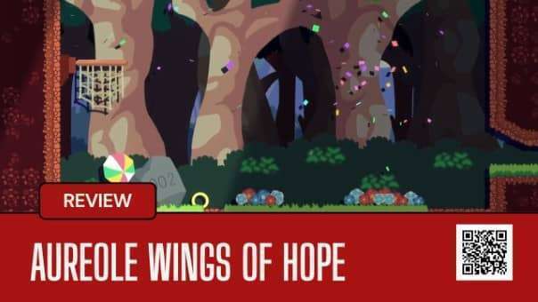 A breathtaking aerial view from the Aureole Wings of Hope review, showcasing its immersive landscapes and fluid flight mechanics.