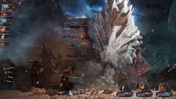 Clair Obscur: Expedition 33 review – A high-energy battle featuring dynamic combat, strategic depth, and stunning visual effects in an epic confrontation.