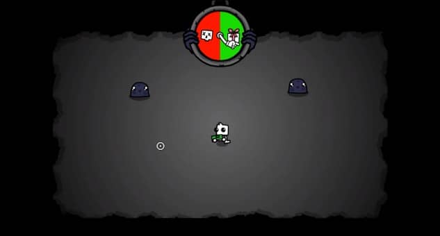 Deep Deep Deep Nightmare review – Engage in intense combat while the bonus spin wheel activates, offering traps or power-ups in this twin-stick shooter.