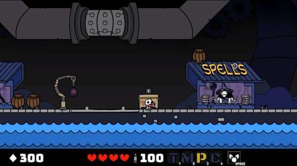 Deep Deep Deep Nightmare review – Explore the central hub, visit the shop, and upgrade weapons in this action-packed twin-stick shooter.