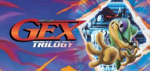 Official Gex Trilogy key art featuring the iconic gecko in a modernized design, celebrating the revival of the classic platforming series
