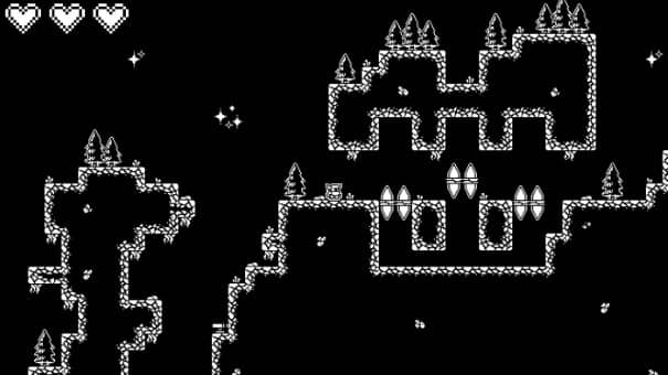 Midway through the Knight’s Night! Review, the knight battles enemies in a dark forest filled with hidden traps.