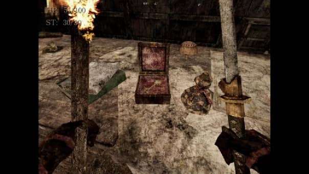 A mysterious table from the Labyrinth Of The Demon King review, filled with intriguing objects waiting to be uncovered.