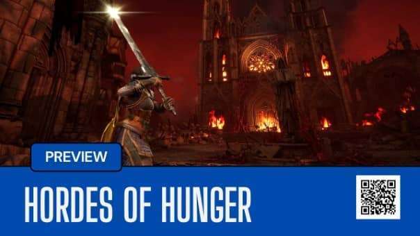 A dynamic scene from the Hordes of Hunger review, highlighting intense combat and strategic gameplay.