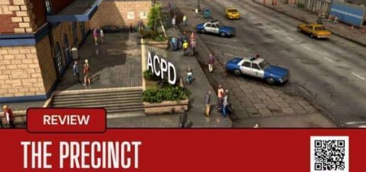 A dynamic in-game moment captured for The Precinct review, highlighting its immersive gameplay and crime-solving mechanics.