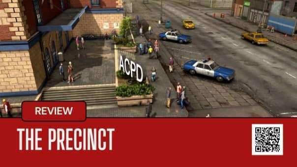 A dynamic in-game moment captured for The Precinct review, highlighting its immersive gameplay and crime-solving mechanics.
