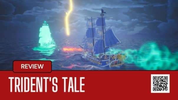 A captivating scene from the Trident's Tale review, highlighting the game's immersive underwater world and thrilling combat.