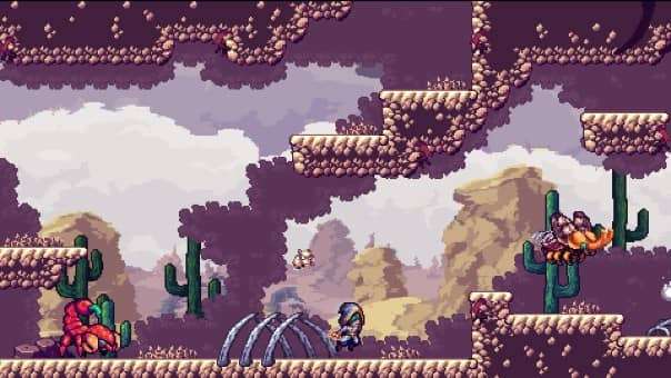 A vast desert landscape from the Wings of Endless review, showcasing exploration and hidden ruins.
