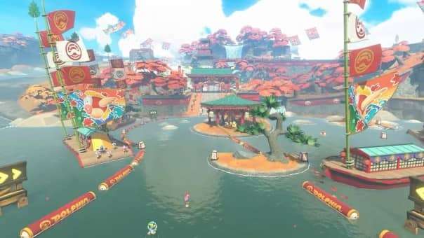 A thrilling course featured in the Mario Kart World review, highlighting the game’s imaginative track design.