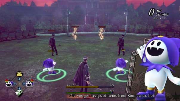 Raidou confronts grotesque zombie-like postmen in RAIDOU Remastered: The Mystery of the Soulless Army, delivering kinetic supernatural combat.
