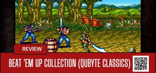 Sword of Sodan shows intense 2D action with a chaotic enemy swarm and scattered barrels mid-battle.