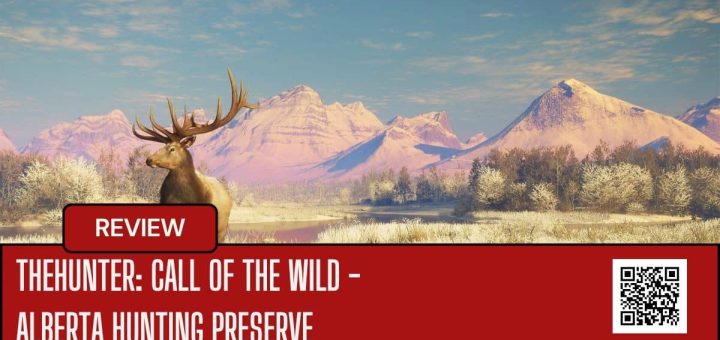 A majestic elk surveys the snowy expanse in theHunter: Alberta Hunting Preserve, capturing the DLC’s serene wilderness.