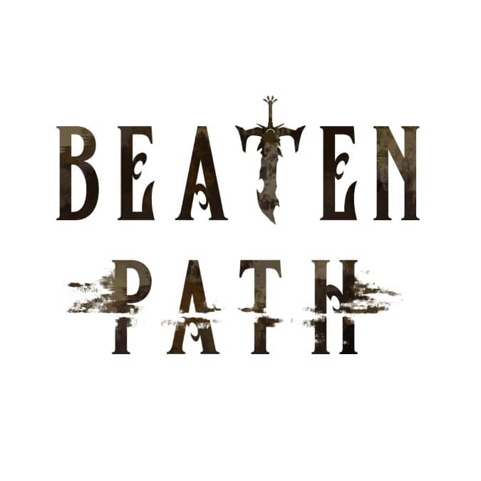 Logo for Beaten Path, the tactical RPG launching via Kickstarter with a 2026 PC release goal.