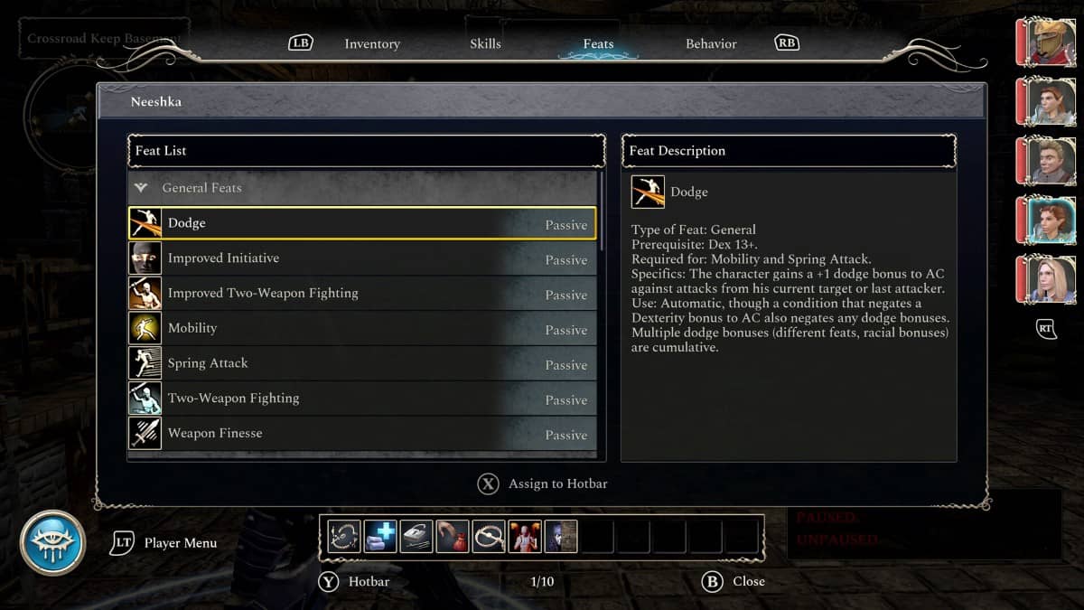 Inventory and upgrade interface from Dungeons and Dragons Neverwinter Nights 2 Enhanced Edition, highlighting gear and stats.