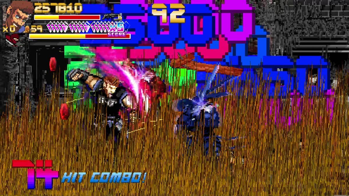 A powerful RIOT super move erupts in Fallen City Brawl as the screen shifts and enemies flood every corner.