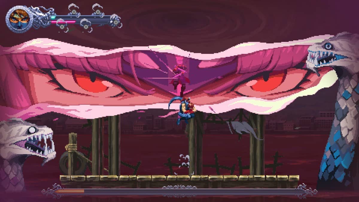 Kenji Mozu triggers his rage ability in NINJA GAIDEN: Ragebound as enemies brace for a devastating screen wipe.