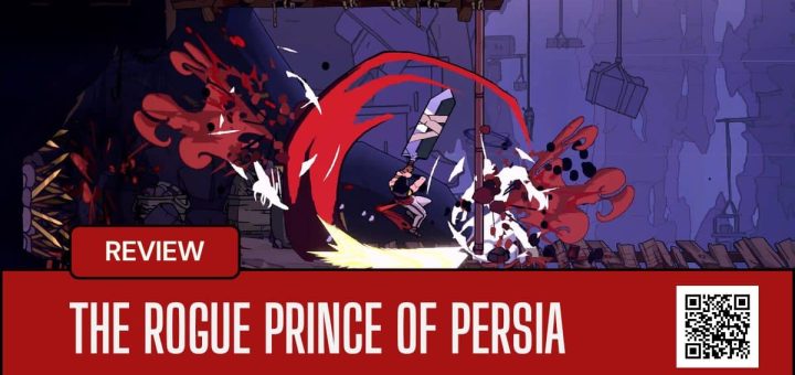 The Rogue Prince of Persia unleashes a devastating sword strike in a dynamic combat moment from the game.
