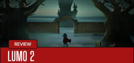 The hero from Lumo 2 runs toward a towering castle, capturing the game’s adventurous spirit and puzzle-driven journey.