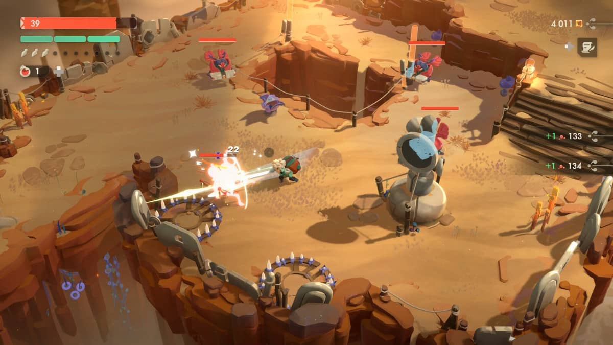 Will battling multiple enemies in fast-paced combat within Moonlighter 2 The Endless Vault
